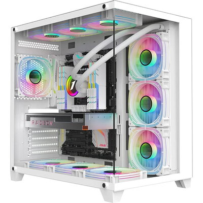 Kутия 1stPlayer ATX - MEGAVIEW MV8 White