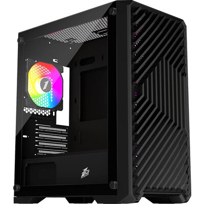 1stPlayer кутия Case mATX - TRILOBITE T5 Black