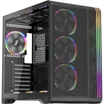 Кутия 1stPlayer VT7-BK - USB-C, Mesh, A-RGB