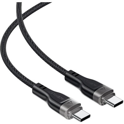 Acefast Кабел USB-C to USB-C Cable 60W MAGNETIC 1.2m - C11-03 - Black