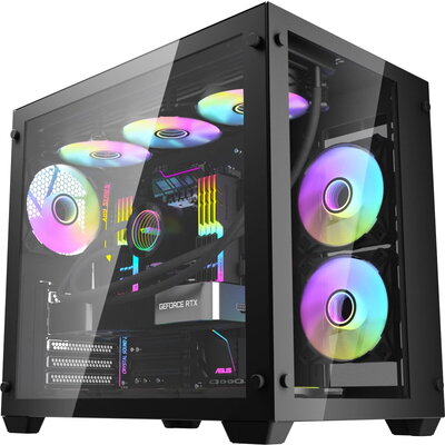 Кутия Aigo C285 Black ATX