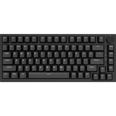 Ajazz геймърска механична клавиатура Gaming Mechanical Keyboard AK820 - Red Switches [Linear] (English US), Black, White Backlig