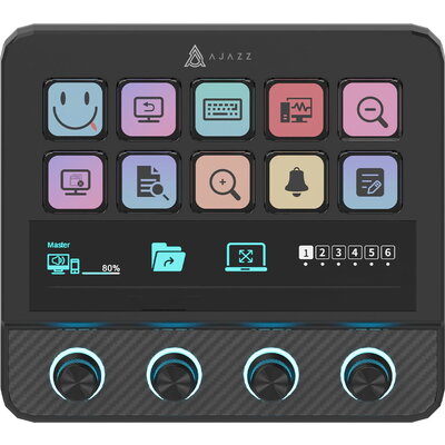 Ajazz стрийминг хъб/дек Streaming HUB AKP05E PRO Black Ajazz стрийминг хъб/дек Streaming HUB AKP05E PRO Black