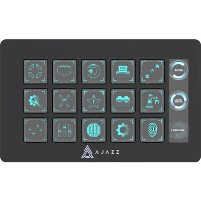 Ajazz стрийминг хъб/дек Streaming HUB AKP153E Black