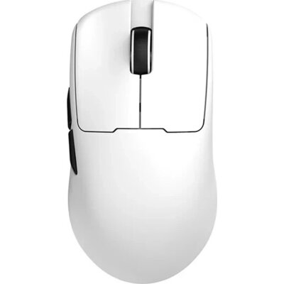 Ajazz професионална геймърска мишка AJ159 V2 MC - Wireless Gaming Mouse - 1K, Magnetic Charging Dock, White