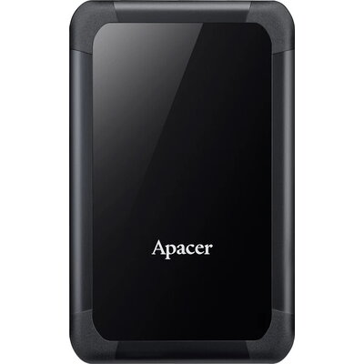 Apacer Външен хард диск Portable Hard Drive AC532 2TB USB 3.2 Gen 1, Shockproof, Black