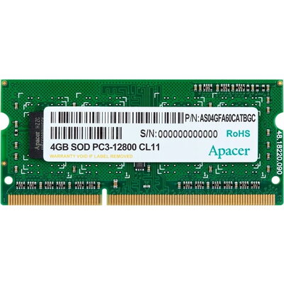 Apacer памет RAM 8GB DDR3 SODIMM 512x8 1333MHz