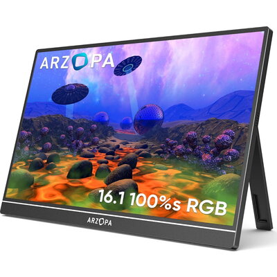 Arzopa преносим монитор Portable Monitor - Z1C - 16.1", 60Hz, IPS