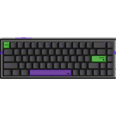 ATK професионална геймърска механична клавиатура RS6 Ultra - 8K, TTC RGB Magneto [Linear] - Night Hunter