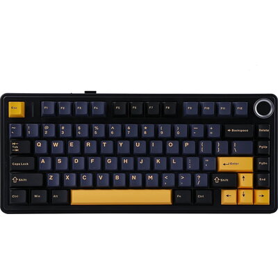 Aula геймърска механична клавиатура F75 Thunder Black - Reaper Switch