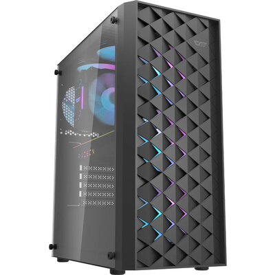 Darkflash кутия Case ATX - DK351 Black - 4 fans included