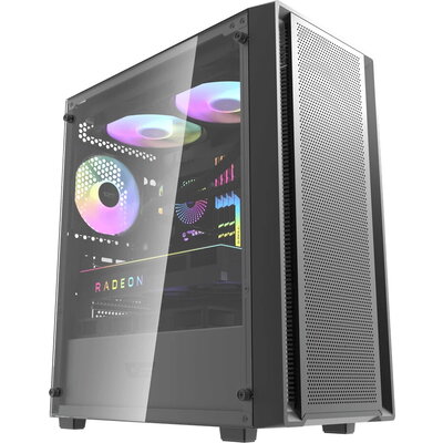 Darkflash кутия Case ATX - DK353 Black - 4 fans included