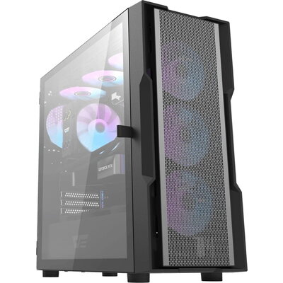 Darkflash кутия Case ATX - DK431 Mesh Black - 4 fans included