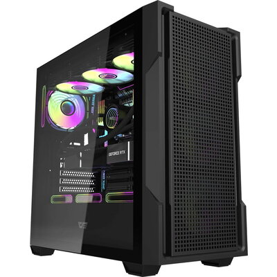 Darkflash кутия Case ATX - DS900 Mesh Black - 4 x 120 mm A-RGB fans included