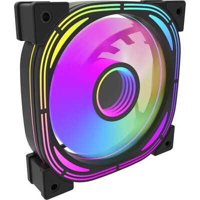 Darkflash вентилатор Fan 120mm Infinity 24R Pro - Infinity Mirror, ARGB, Reverse - Black