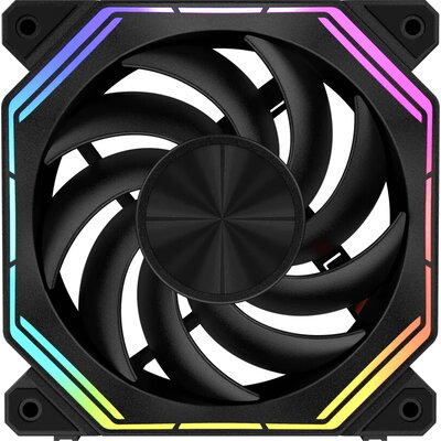 Darkflash Комплект вентилатори Fan Pack 3-in-1 3x120mm - INF34 Black, Daisy-Chain, Addressable RGB