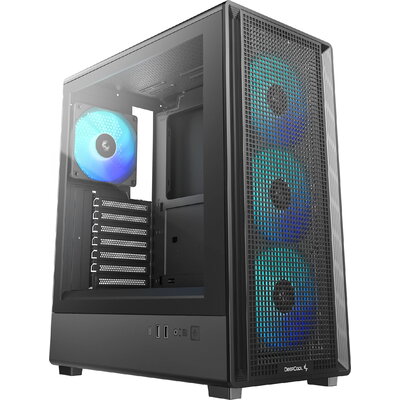 DeepCool кутия Case ATX - CC550 4F - 4 ARGB Fans