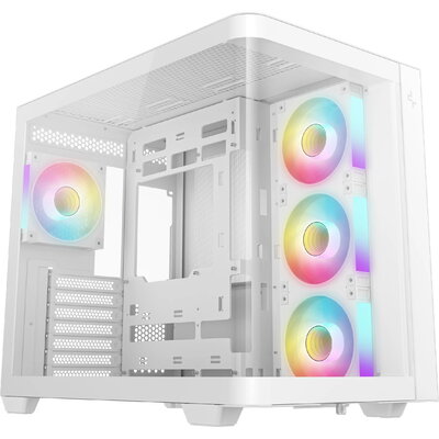 DeepCool кутия Case ATX - CG530U 4F WH - 4 ARGB Fans