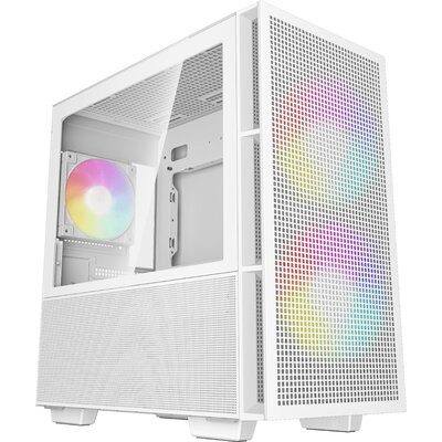 DeepCool кутия Case mATX - CH360 WH