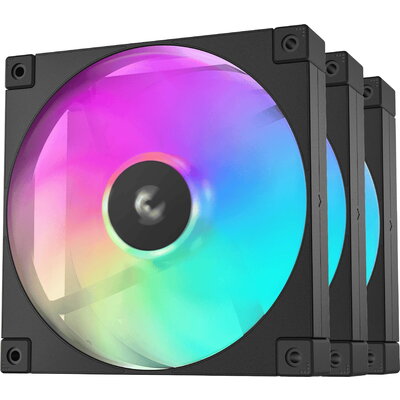 DeepCool Комплект вентилатори Fan Pack 3-in-1 3x140mm - FD14 Black, Addressable RGB