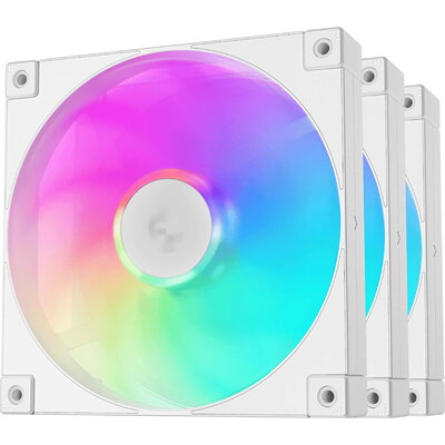 DeepCool Комплект вентилатори Fan Pack 3-in-1 3x140mm - FD14 White, Addressable RGB