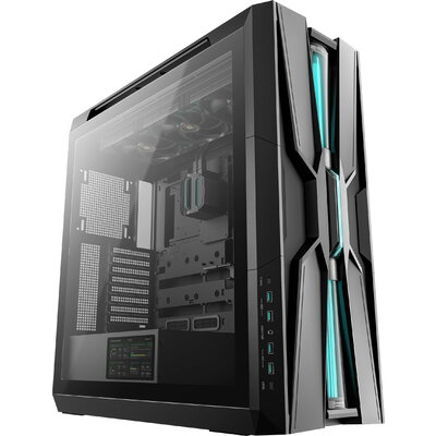 Кутия DeepCool GENOME III EATX - 420 mm AIO Pre-Installed, LCD Display