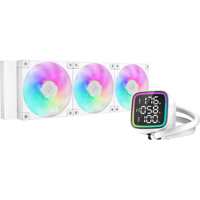 DeepCool водно охлаждане Water Cooling LD360 WH - LED Display, A-RGB