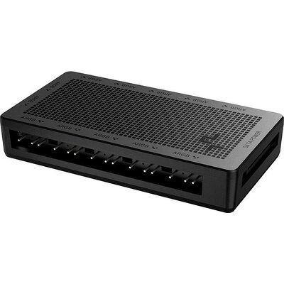 DeepCool разклонител за вентилатори Fan Hub - Addressable RGB Hub SC700 - 12 port, SATA Power, Magnetic