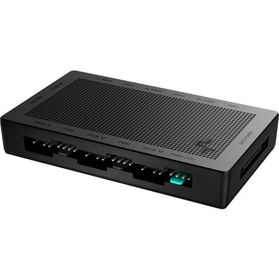 DeepCool разклонител за вентилатори Fan Hub - PWM and A-RGB hub (2-in-1) - SC790 - 6 port, Magnetic