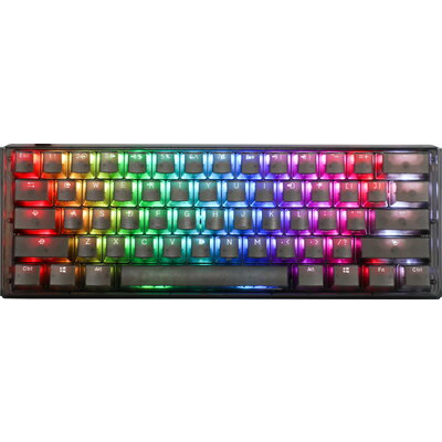 Ducky професионална геймърска механична клавиатура One 3 Mini Aura Black - Cherry MX RGB Brown [Tactile]