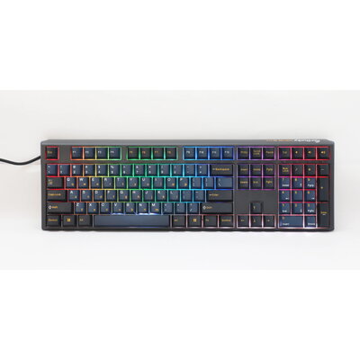 Ducky професионална геймърска механична клавиатура One 3 Pro Nazca Line - 8K, Cherry MX2A RGB Silent Red [Linear]