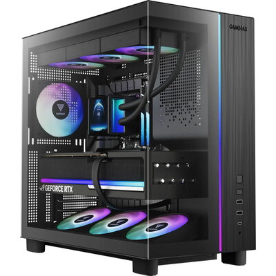 Gamdias кутия Case ATX - ATLAS M4 - A-RGB, USB-C