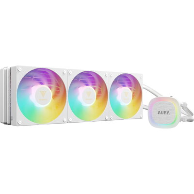 Gamdias водно охлаждане Water Cooling 360mm - AURA GL360 v2 WH - aRGB
