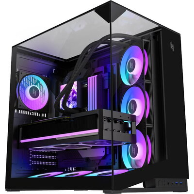 Gamemax кутия Case ATX - NEX C56 VC BK
