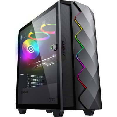 Кутия Gamemax Diamond COC Black ARGB EATX