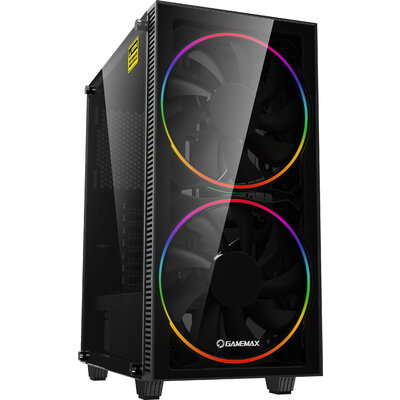 Кутия Gamemax Black Hole ARGB EATX