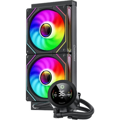 Gamemax водно охлаждане Water Cooling IceBurg 240 Digital Black - Addressable RGB