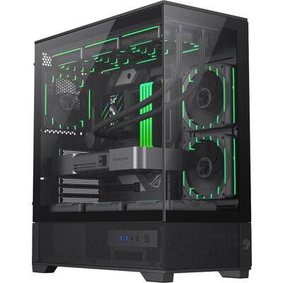 Gamemax кутия Case EATX - Vista 2 AB - 3 x 120 mm Addressable RGB