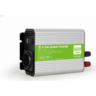 Gembird инвертор за автомобил Car power inverter - EG-PWC500-01 - 500W, USB-A
