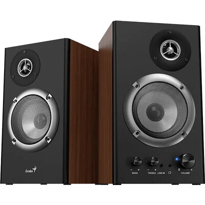 Genius тонколони Speakers 2.0 - SP-HF1200B - 36W RMS, Wood