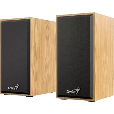 Genius тонколони Speakers 2.0 - SP-HF180 - 6W, USB, Pine Wood