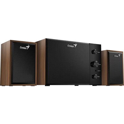 Genius тонколони Speakers 2.1 - SW-2.1 350 - 15W RMS, Wood