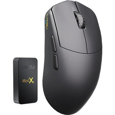 Lamzu професионална геймърска мишка MAYA X 8K - Wireless Gaming Mouse - Black