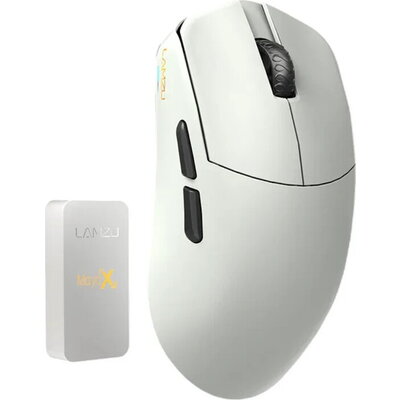 Lamzu професионална геймърска мишка MAYA X 8K - Wireless Gaming Mouse - Cloud Grey