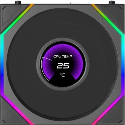 Lian Li вентилатор Fan 120mm - UNI FAN TL LCD FLEX - Black
