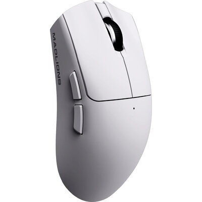 Madlions професионална геймърска мишка Wireless Gaming Mouse M3 Pro - 1K, Mad Catz Custom Sensor, White