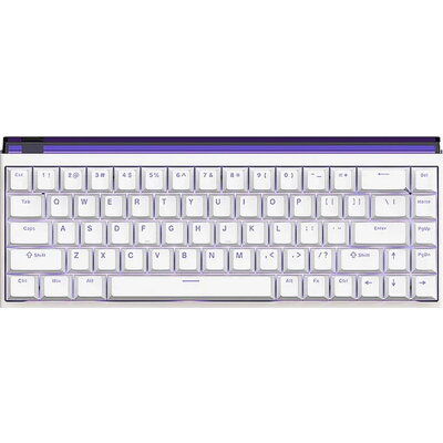 Madlions професионална геймърска механична клавиатура NANO 68 WH - 8K, Magnetic Amber Pro Switches