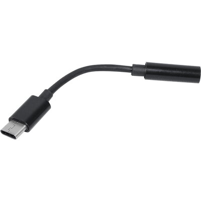 Makki преходник Adapter Type-C M to 3.5mm audio jack 4P F, Black - MAKKI-CBL-C-AUDIO-BK