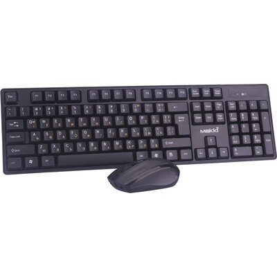 Makki Безжична Клавиатура+Мишка кирилизирана Keyboard+Mouse Wireless 2.4G BG - MAKKI-KBX-008