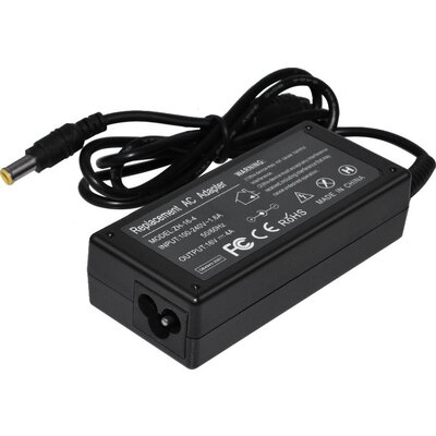 Makki зарядно за лаптоп заместител Laptop Adapter Sony - 16V 4A/3.75A 64W 6.5x4.4mm - MAKKI-NA-SO-24